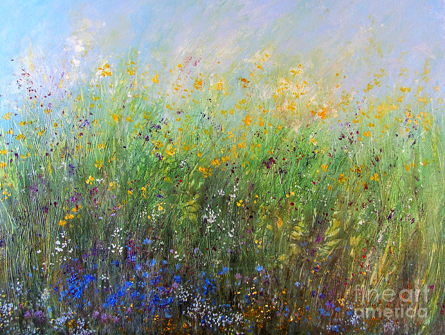 Meadow   SOLD Painting by Valerie Travers