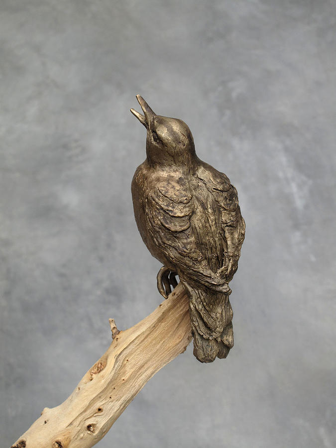 Meadowlark Sculpture - Meadowlark by Karen Peterson