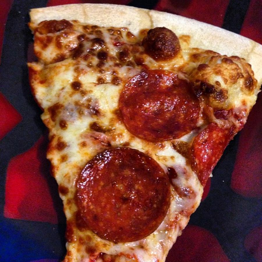 Nutrition Photograph - Meal #3 Eating Clean. Pepperoni, Cheese by Jose Rojas