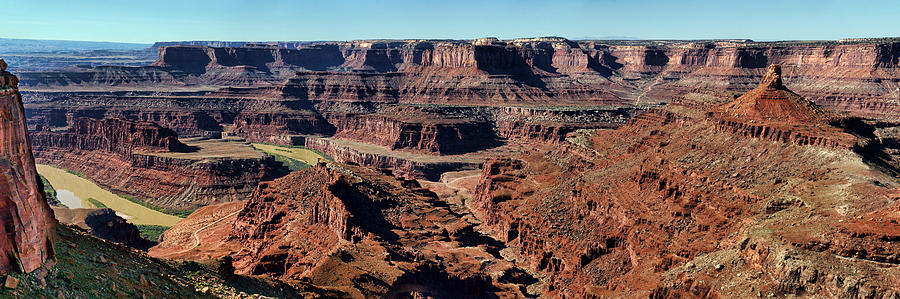 Canyonlands National Park Photograph - Meander Overlook - Dead Horse Point - Panorama by Nikolyn McDonald