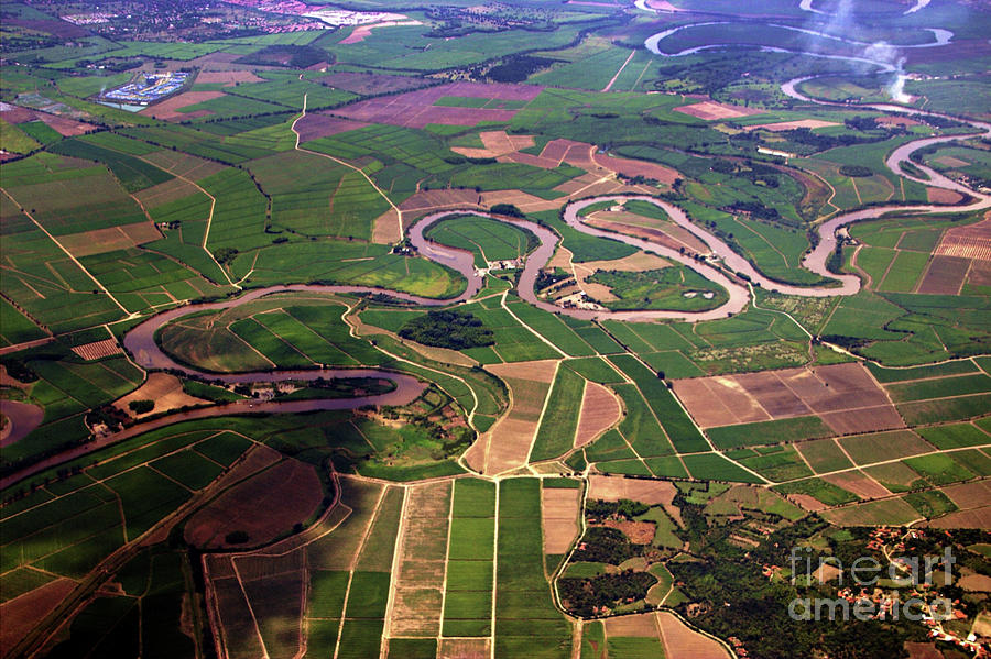 Meandering In Green Colombia Photograph by Al Bourassa
