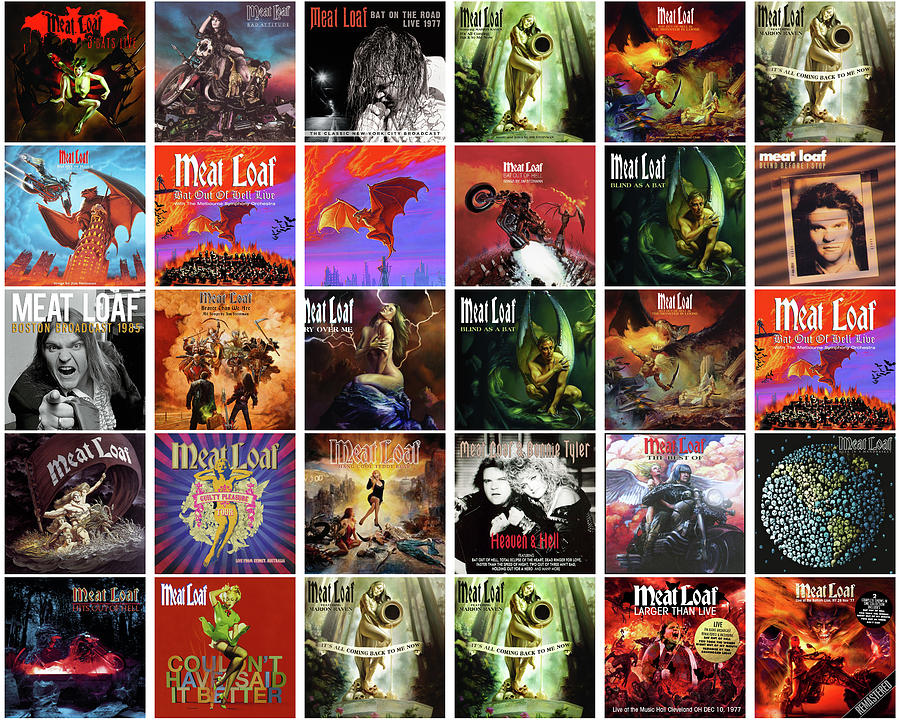 meatloaf album covers