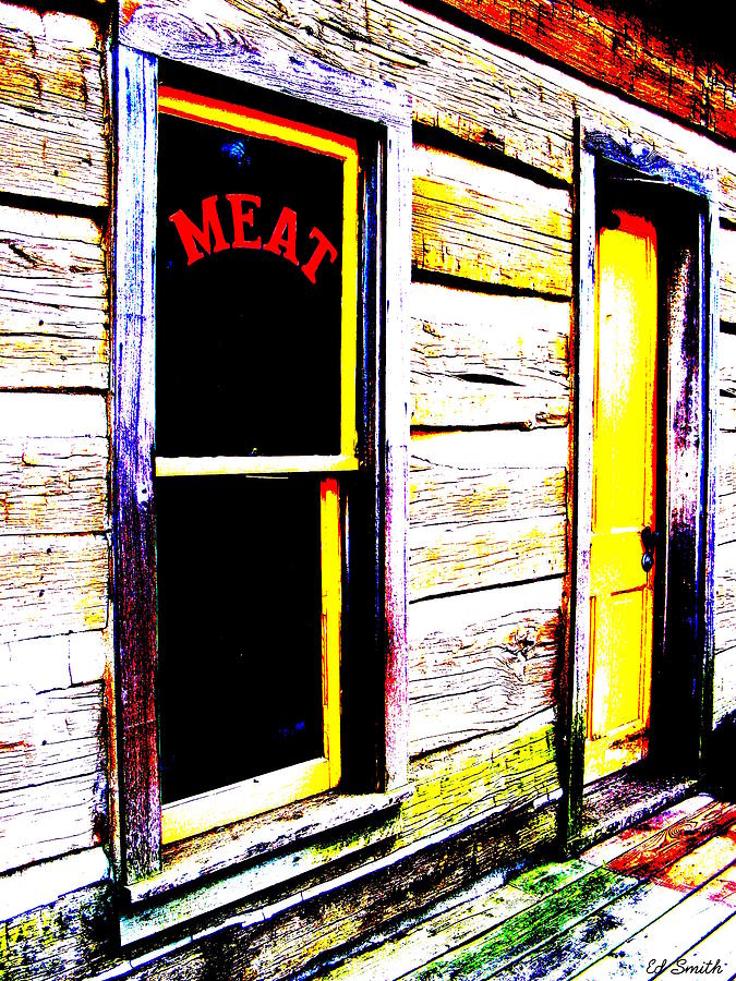 Meat Market Photograph by Edward Smith