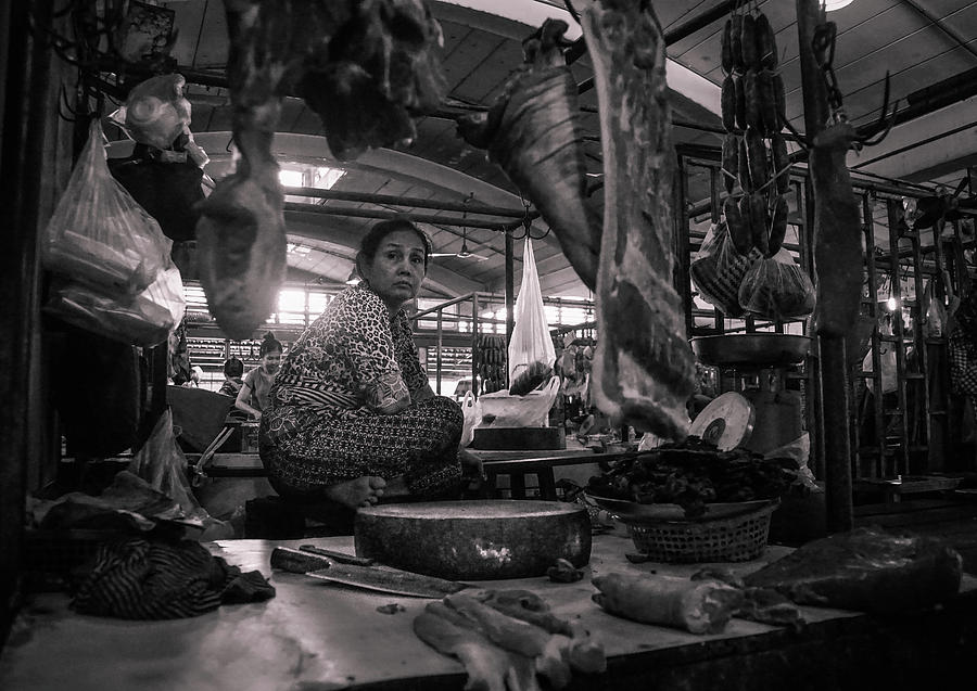 Meat Market Photograph by Paki OMeara Meat Market Photograph by Paki OMeara