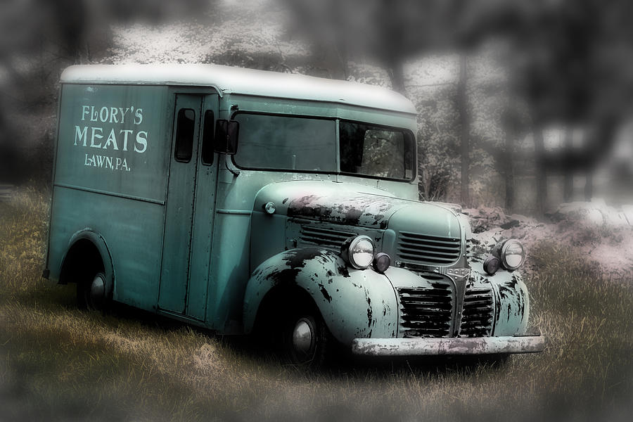 Meat Truck Painting by Gray  Artus