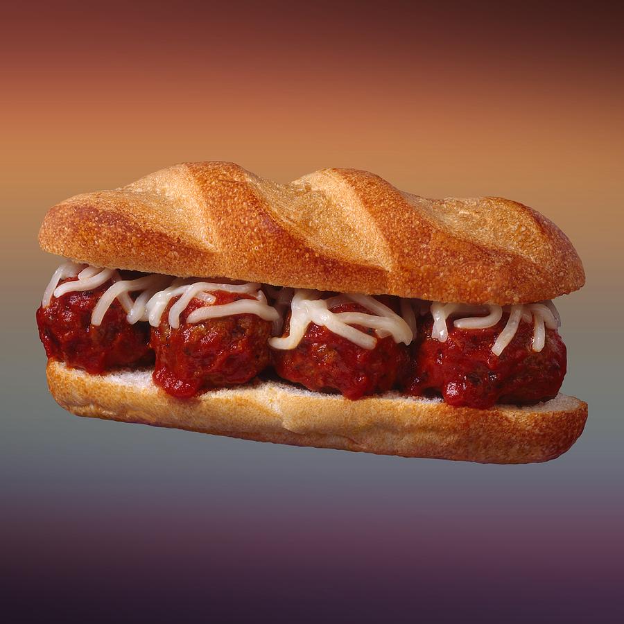 Meatball Sandwich  Digital Art by Movie Poster Prints