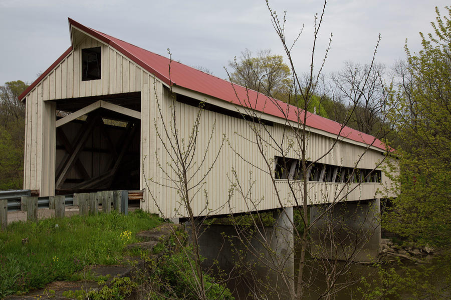 Mechanicsville Road Covered Bridge Photograph
