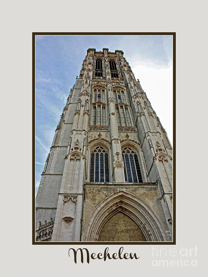 Mechelen cathedral Photograph by Heidi De Leeuw