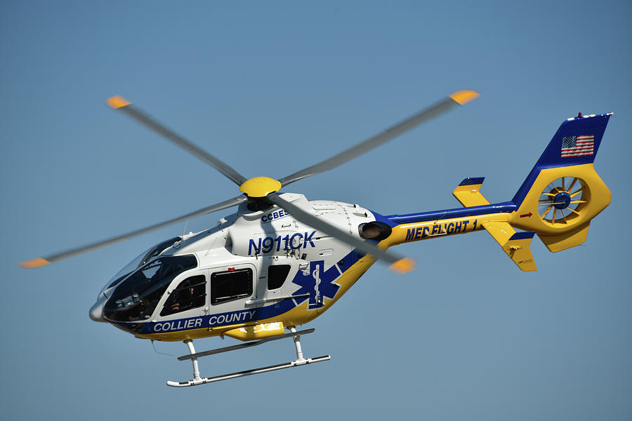 Med Flight Helicopter Photograph by Artful Imagery