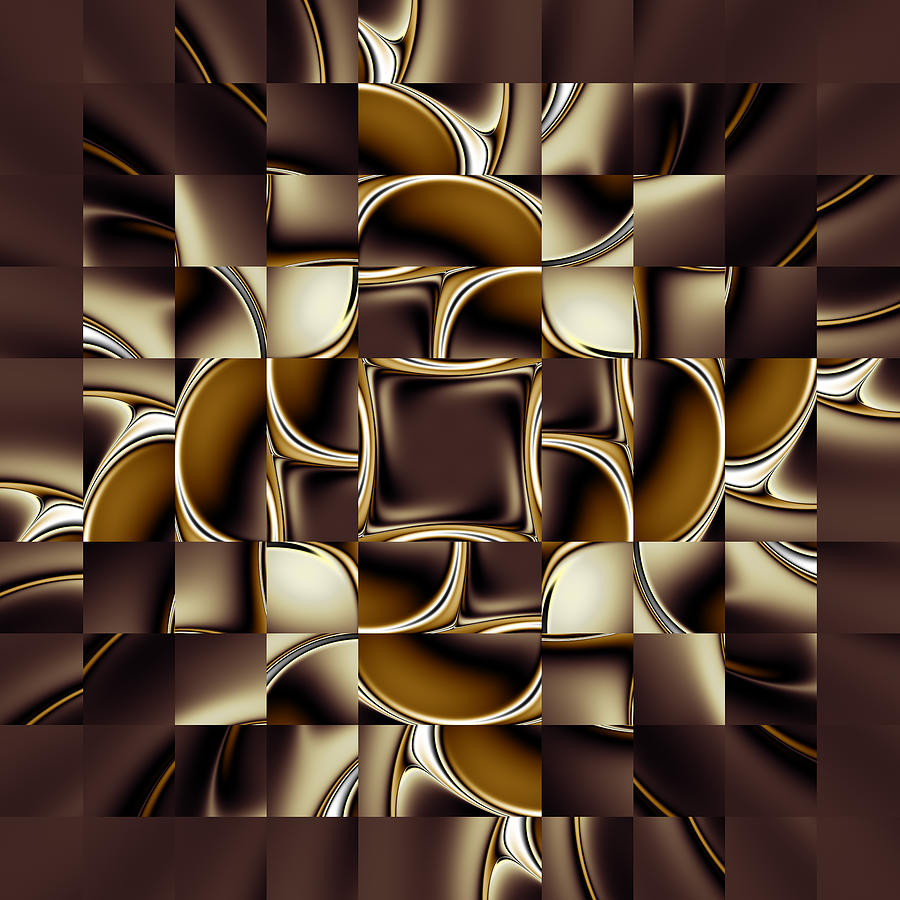 Medallion Deconstructed Digital Art by Vic Eberly