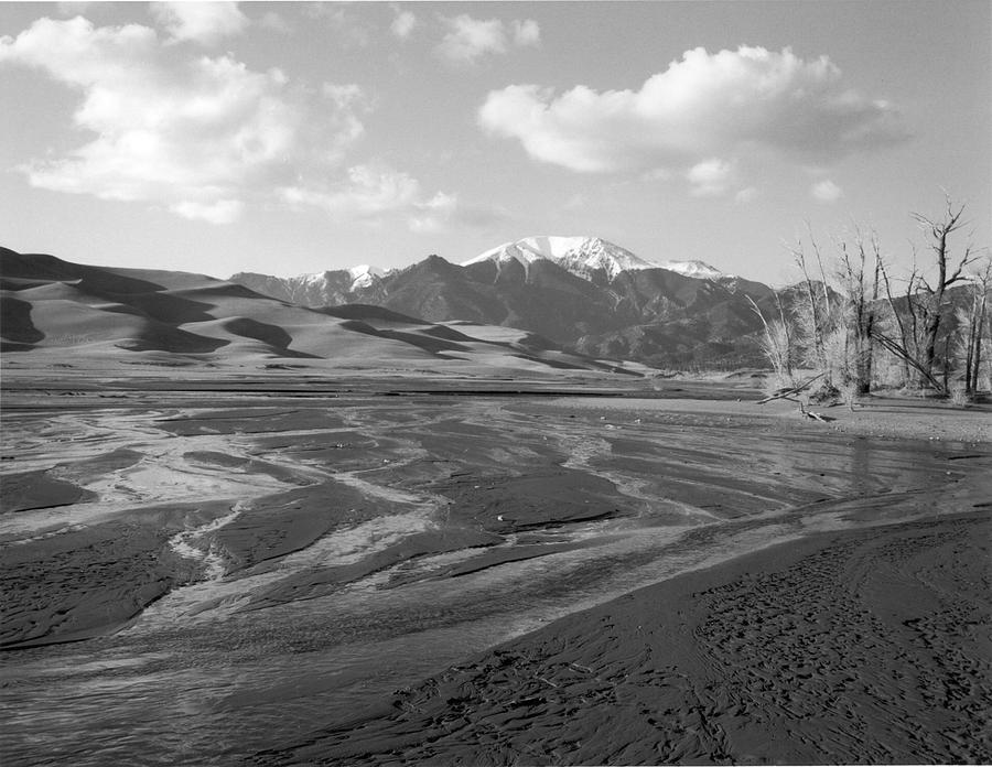 Mountain Photograph - Medano Flows by Allan McConnell