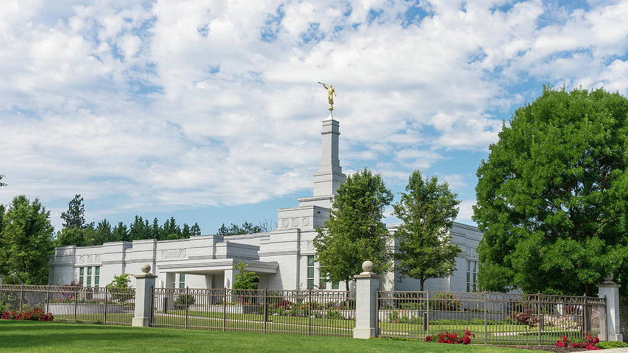 Medford Temple Photograph by Denise Bird