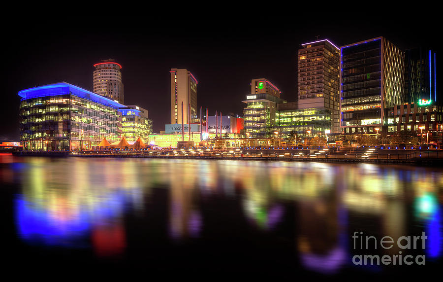 Media City, Salford Quays No. 2 Photograph by Phill Thornton