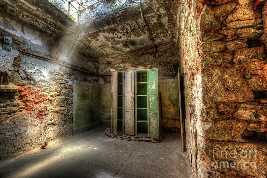 Medical Cabinet Eastern State Penitentiary Photograph by Anthony Sacco