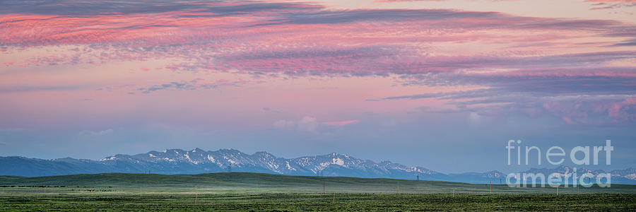 Medicine Bow Mountains panorama Photograph by Marek Uliasz