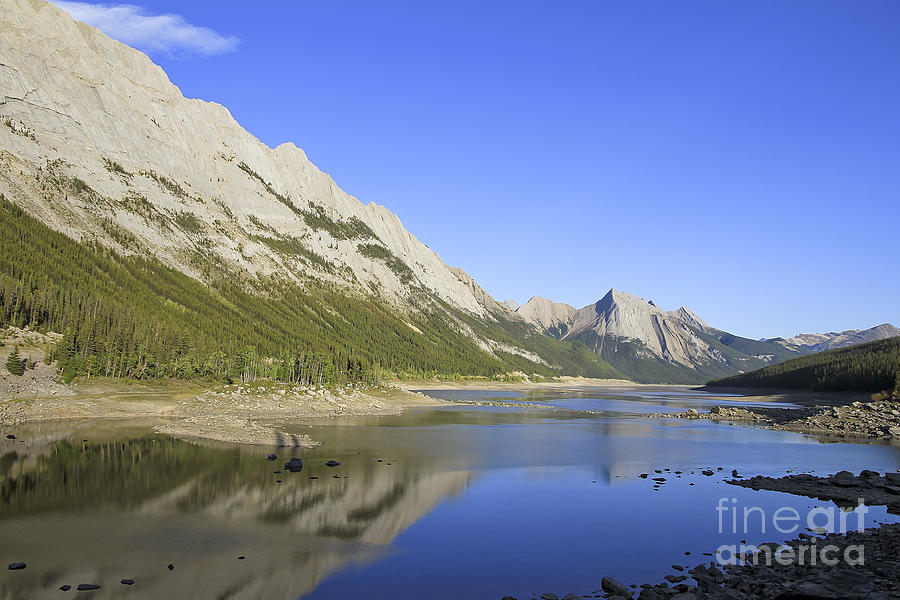 Medicine Lake Jasper National Park Photograph by Teresa Zieba