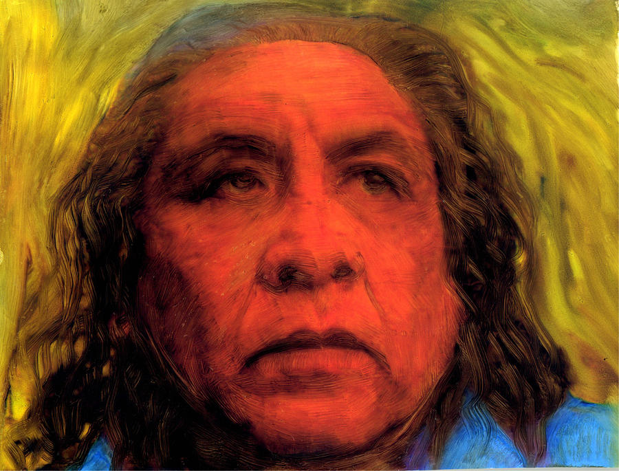 Medicine man Painting by FeatherStone Studio Julie A Miller