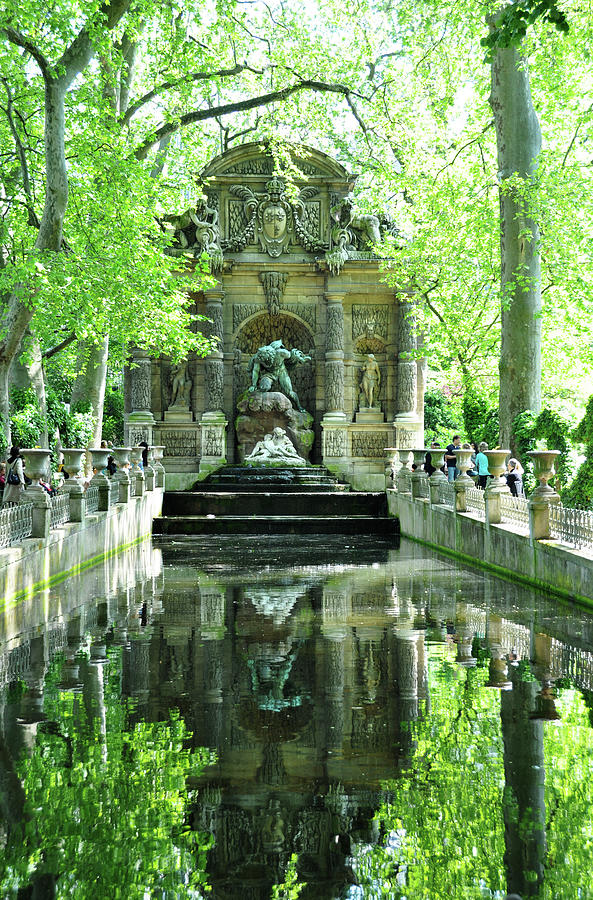 Medicis fountain in Luxembourg garden, paris Photograph by Dutourdumonde Photography