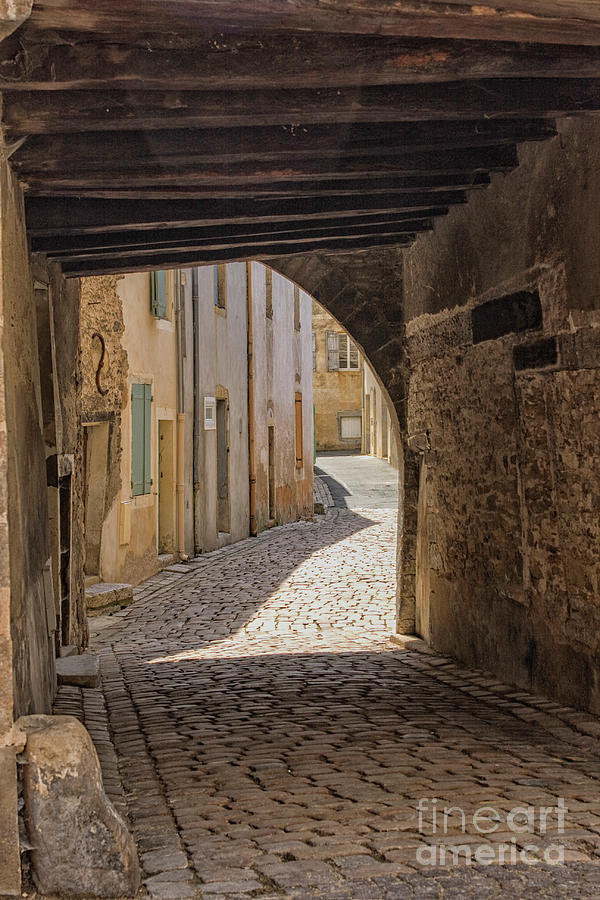 Medieval alley Photograph by Patricia Hofmeester