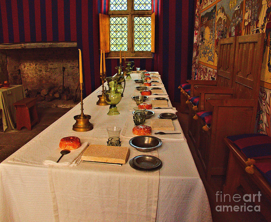 Medieval Banquet Photograph by Richard Denyer