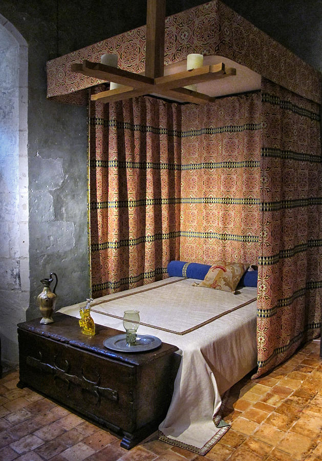 Castle Photograph - Medieval Bed  by Dave Mills