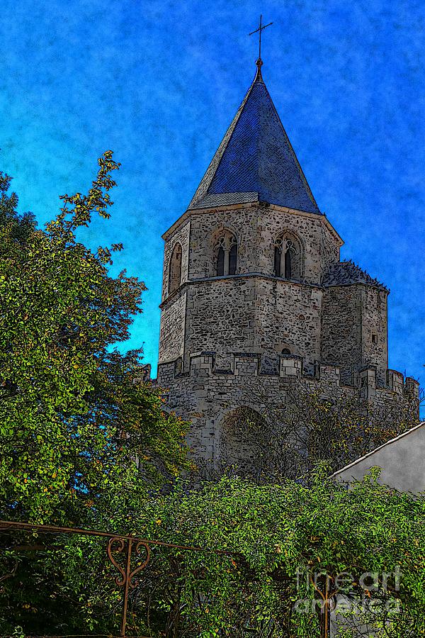 Medieval Bell Tower 1 Digital Art