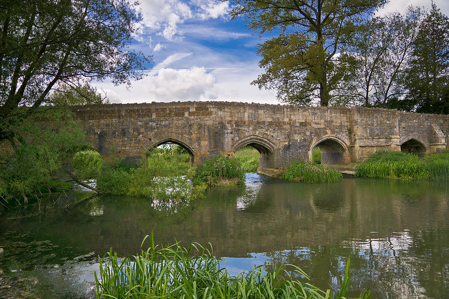 Medieval Bridge Photograph by Scott Carruthers