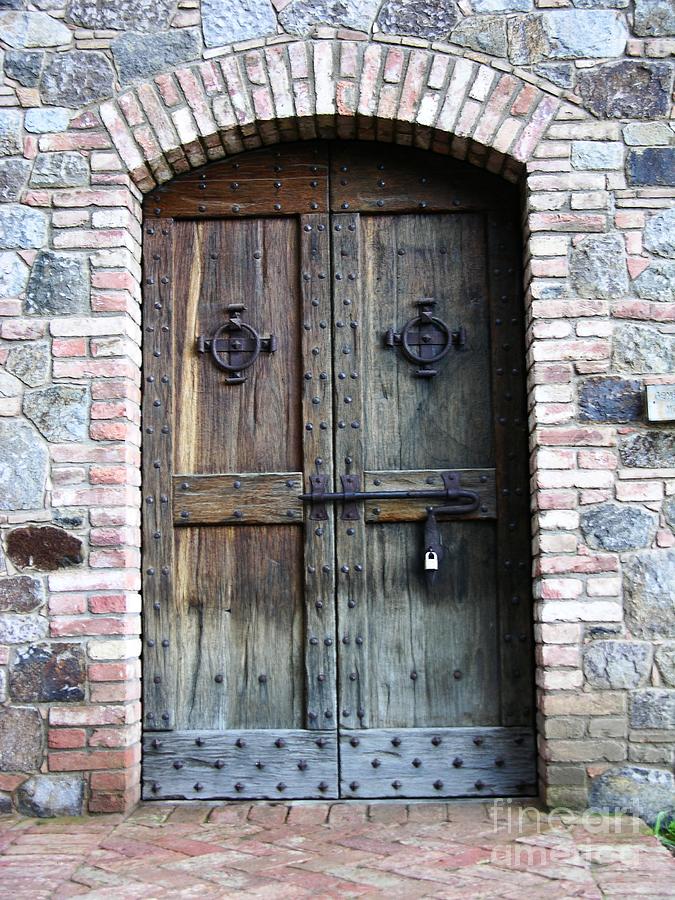 Medieval Door Photograph by Carol Groenen