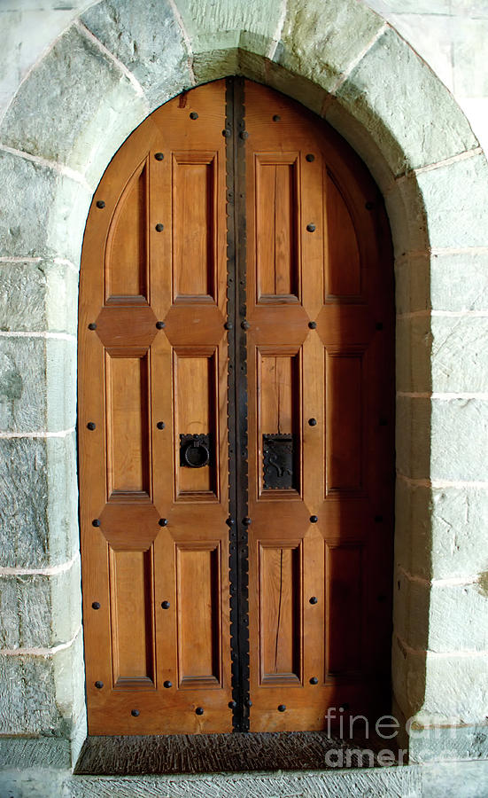 Medieval Door Photograph by Michelle Meenawong