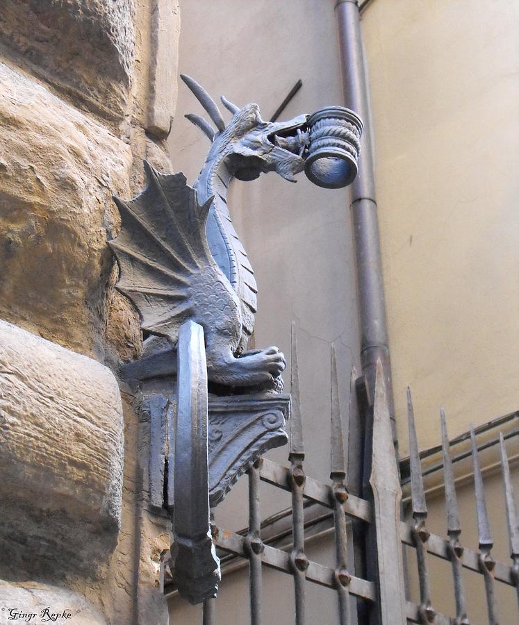 Medieval Dragon Photograph by Ginger Repke