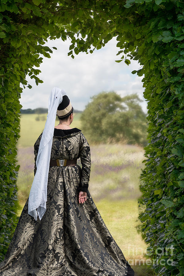 Summer Photograph - Medieval Lady by Amanda Elwell