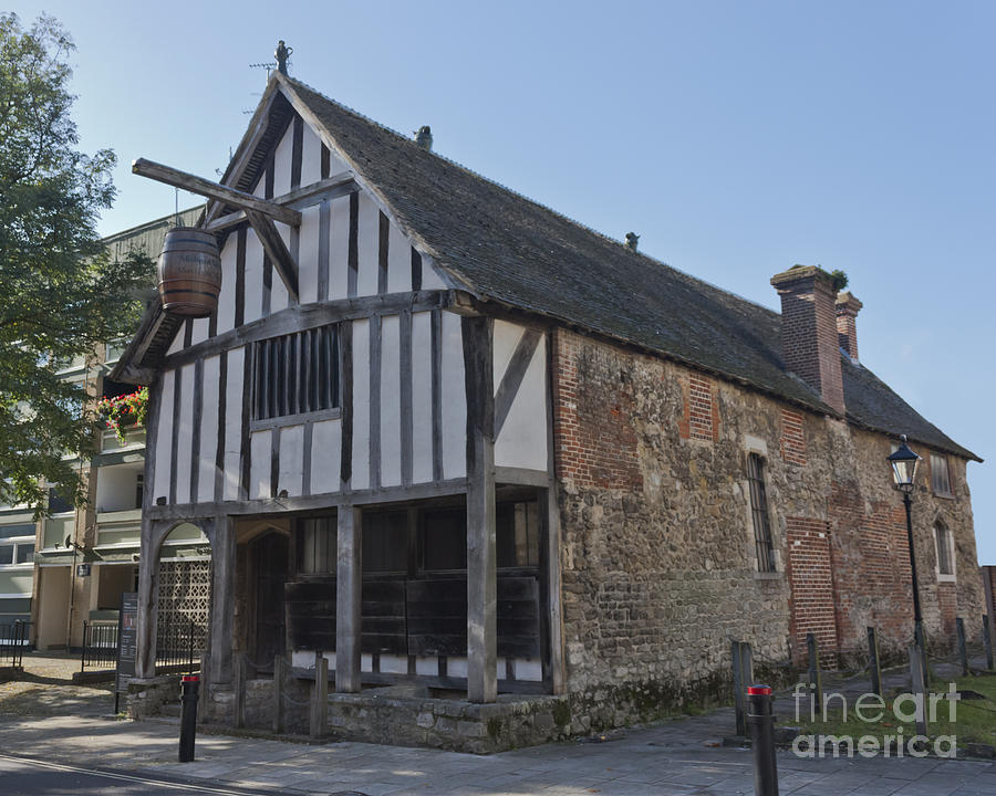 Architecture Photograph - Medieval Merchants House Southampton Hampshire by Terri Waters