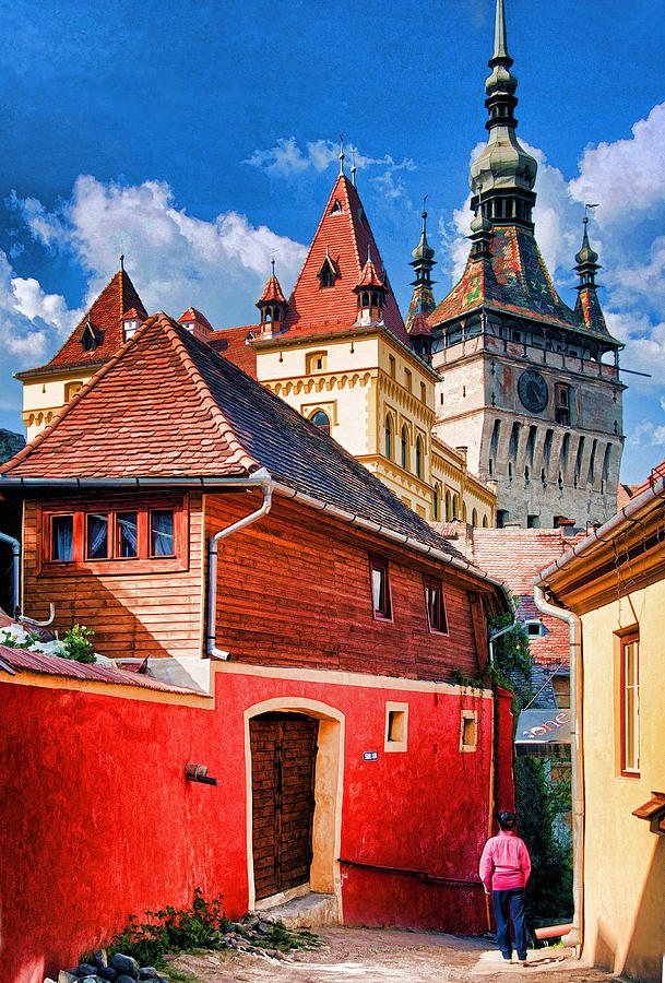 Medieval Sighisoara Photograph by Dennis Cox