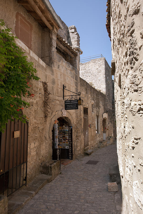 Medieval Street in Les Baux-de-Provence Photograph by Aivar Mikko