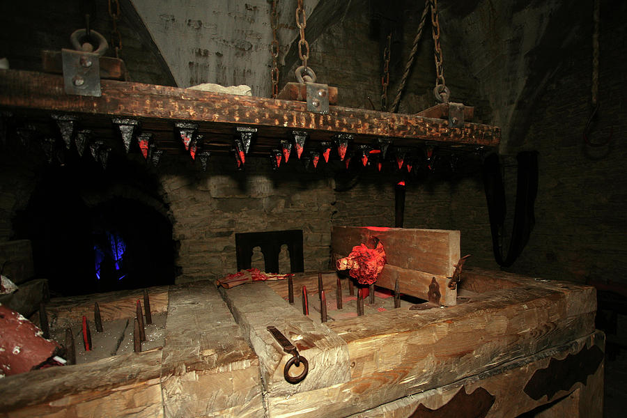Medieval Torture Pain Machine in Rakvere Fortress Photograph by Aivar Mikko