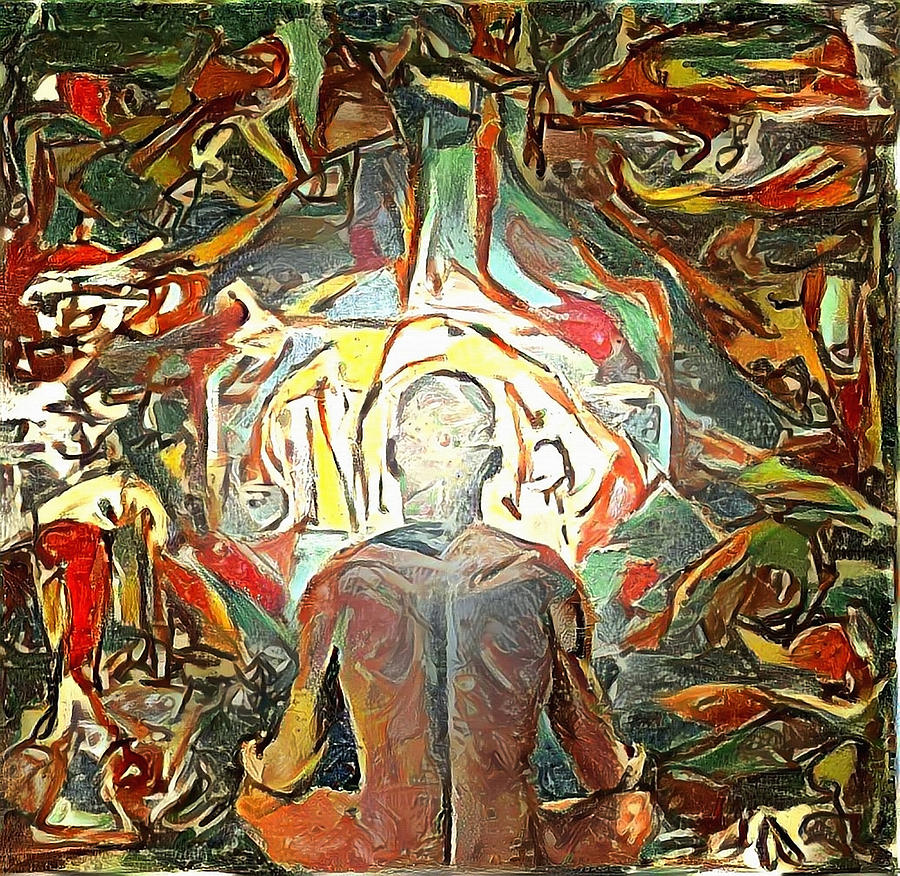 Meditation Digital Art