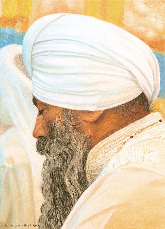 Meditation Painting by Gurukirn Khalsa