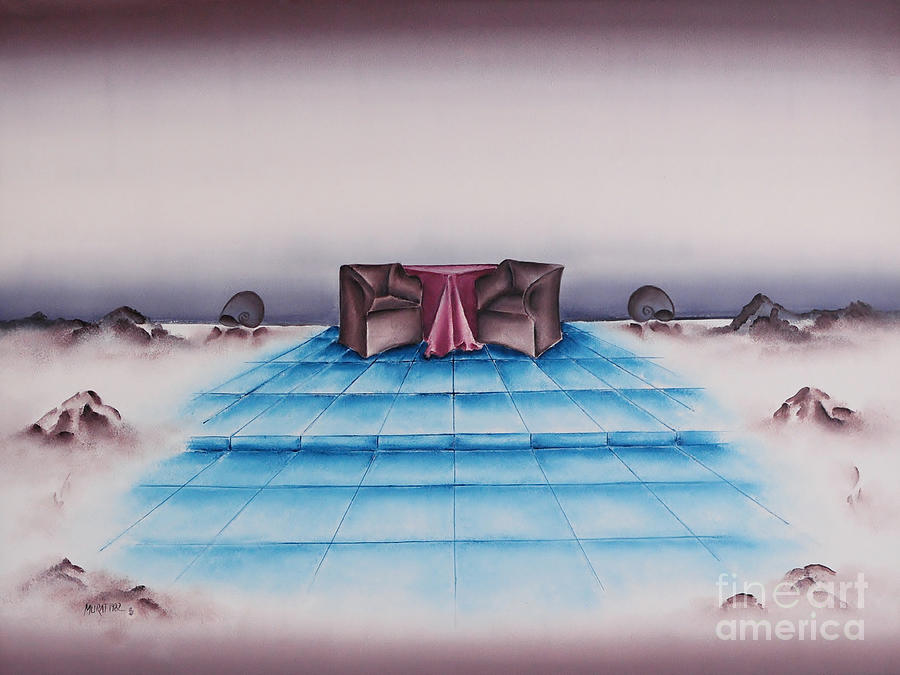 Meditation Space 1 Painting by Johannes Murat
