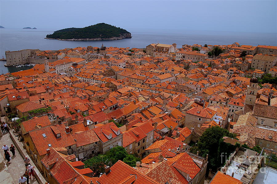 Mediterranean City Of Dubrovnik Photograph By Rolando Urrios