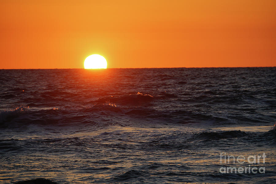 Mediterranean Sun-Set 7 Photograph by Vladi Alon