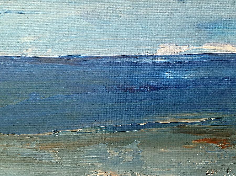 Mediterraneo Painting by Norma Duch