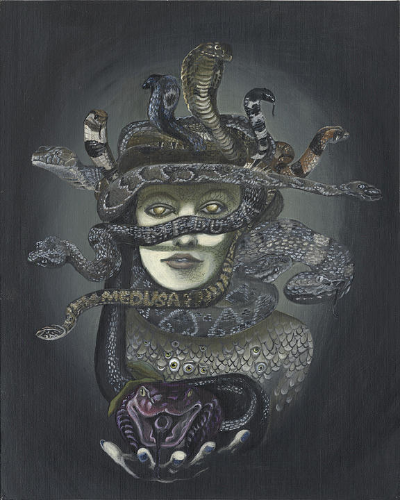 Medusa Print - Medusa by Shane Lieske Medusa Print - Medusa by Shane Lieske