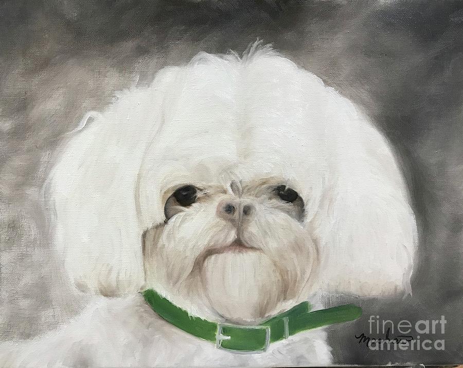 Meet Charlie Painting by Sheila Mashaw