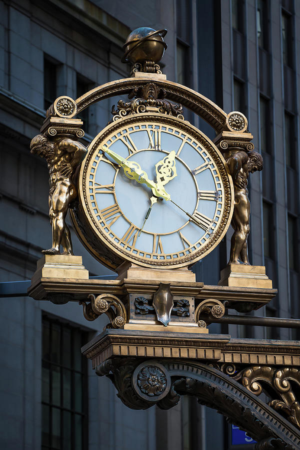 Meet Me Under The Clock Photograph by John Duffy | Fine Art America