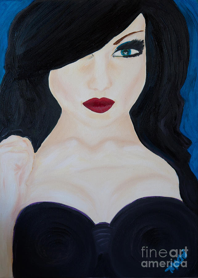 Alter Ego Painting - Meet My Alter Ego by Lillian Michi Adams