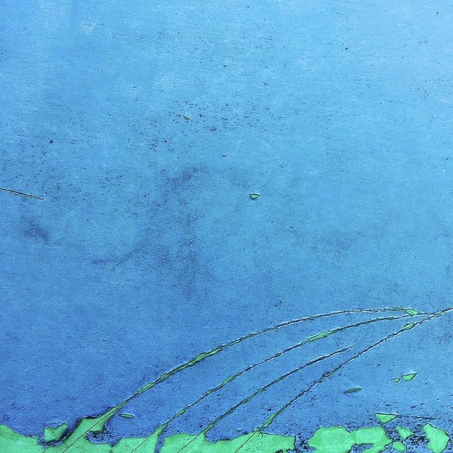 Abstract Photograph - Meet-up In Blue. #abstract #abstractart by Ginger Oppenheimer