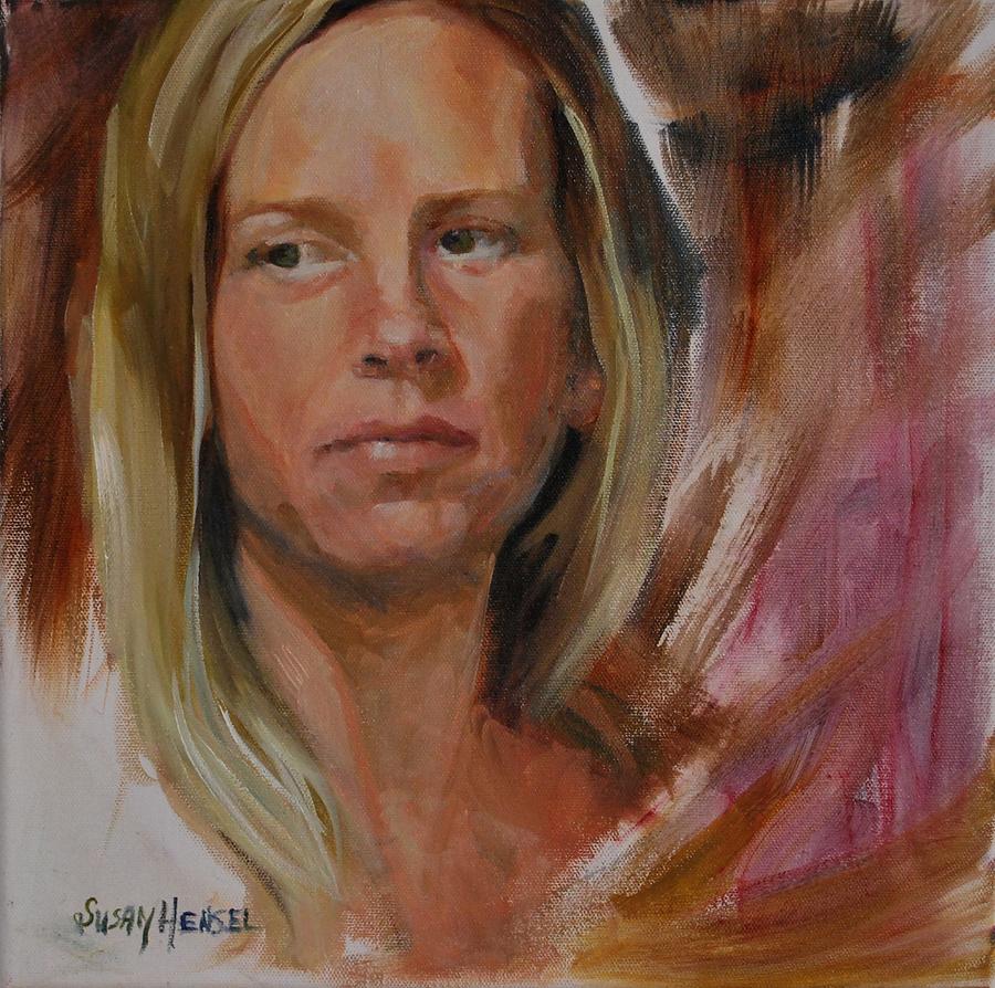 Meg Painting by Susan Hensel