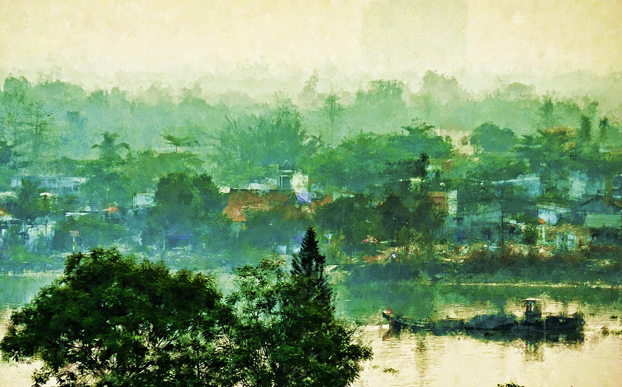 Mekong Morning Digital Art by Cameron Wood