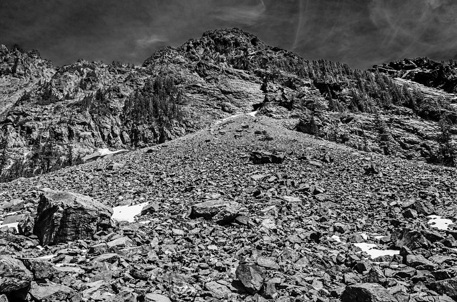 Melakwa Pass Black and White Photograph by Pelo Blanco Photo