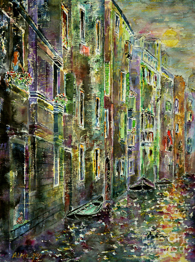 City Painting - Melanconia by Almo M